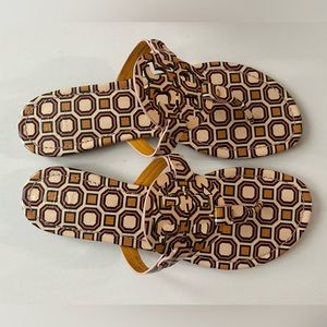Patterned Tory Burch Miller sandal